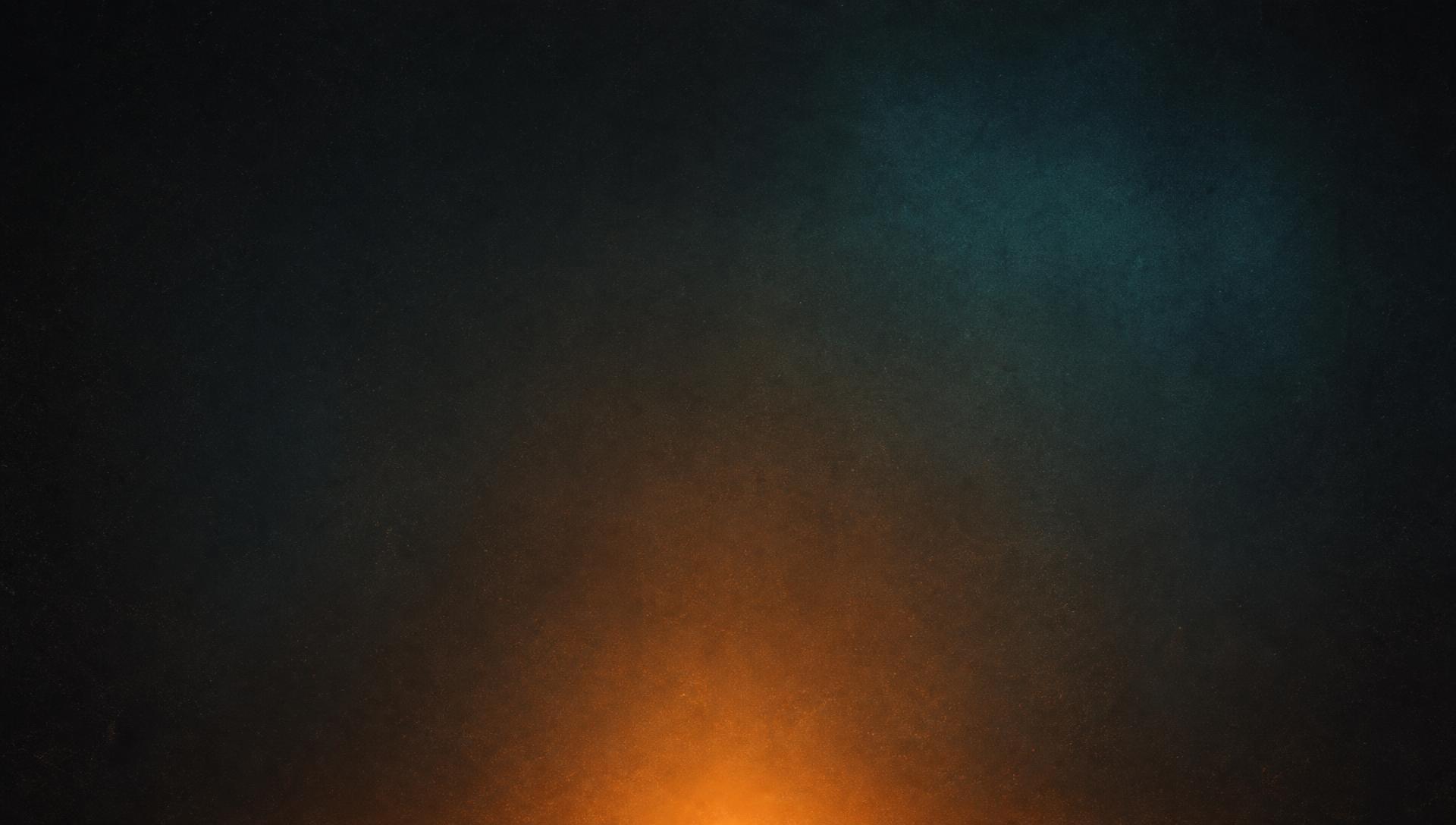 Dark abstract ember and teal background for Creative Hills contact section